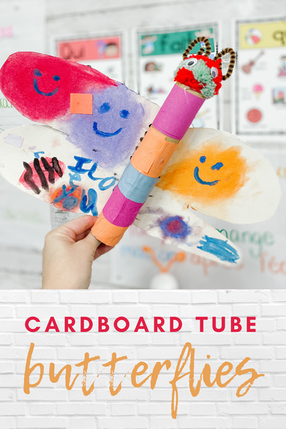 Cardboard Tube Butterflies
