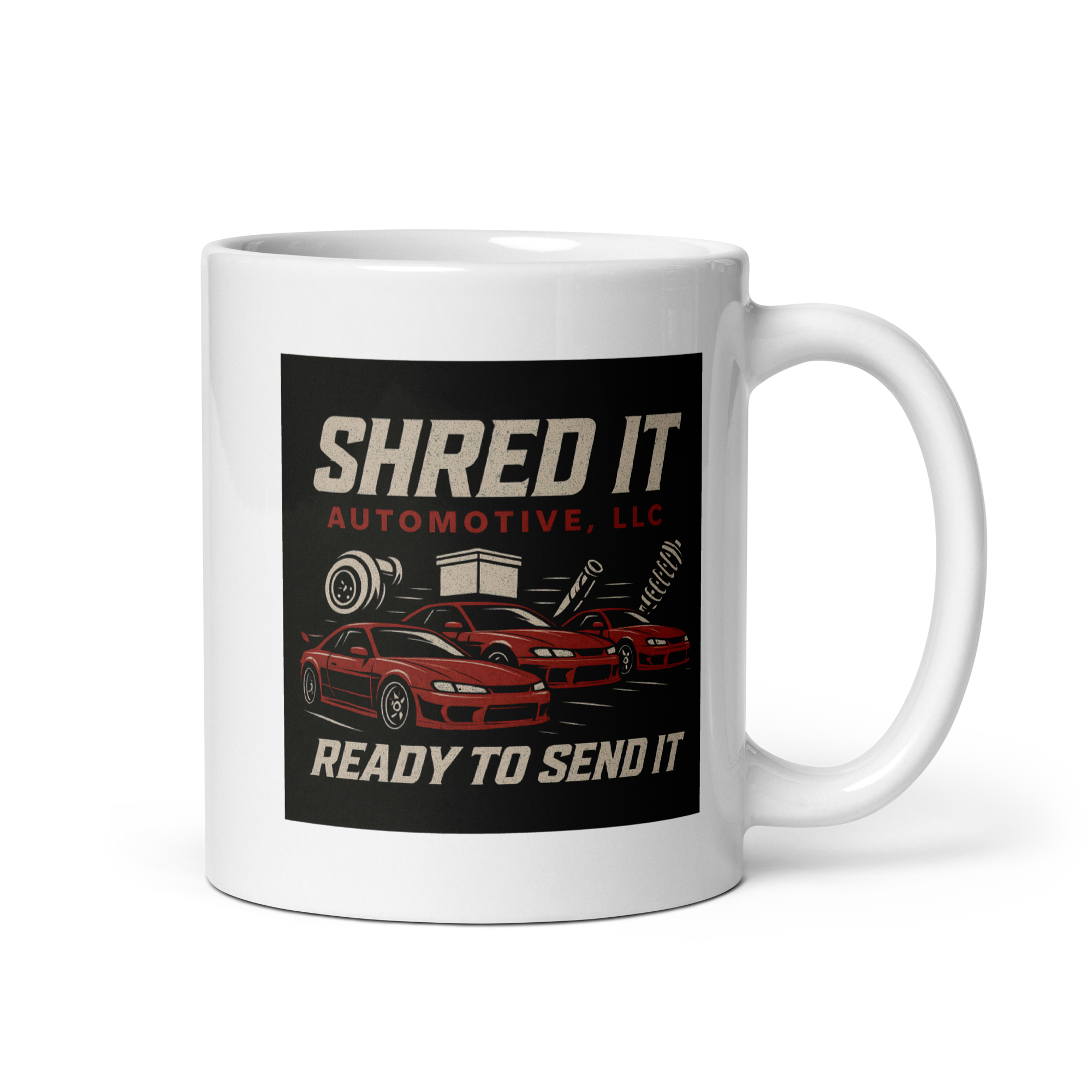 White Glossy Mug