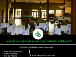 Faça sua festa na SRB