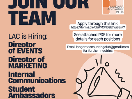 LAC is Hiring Executives (2024 - 2025)