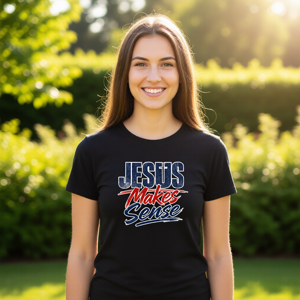 Jesus Makes Sense  Tee
