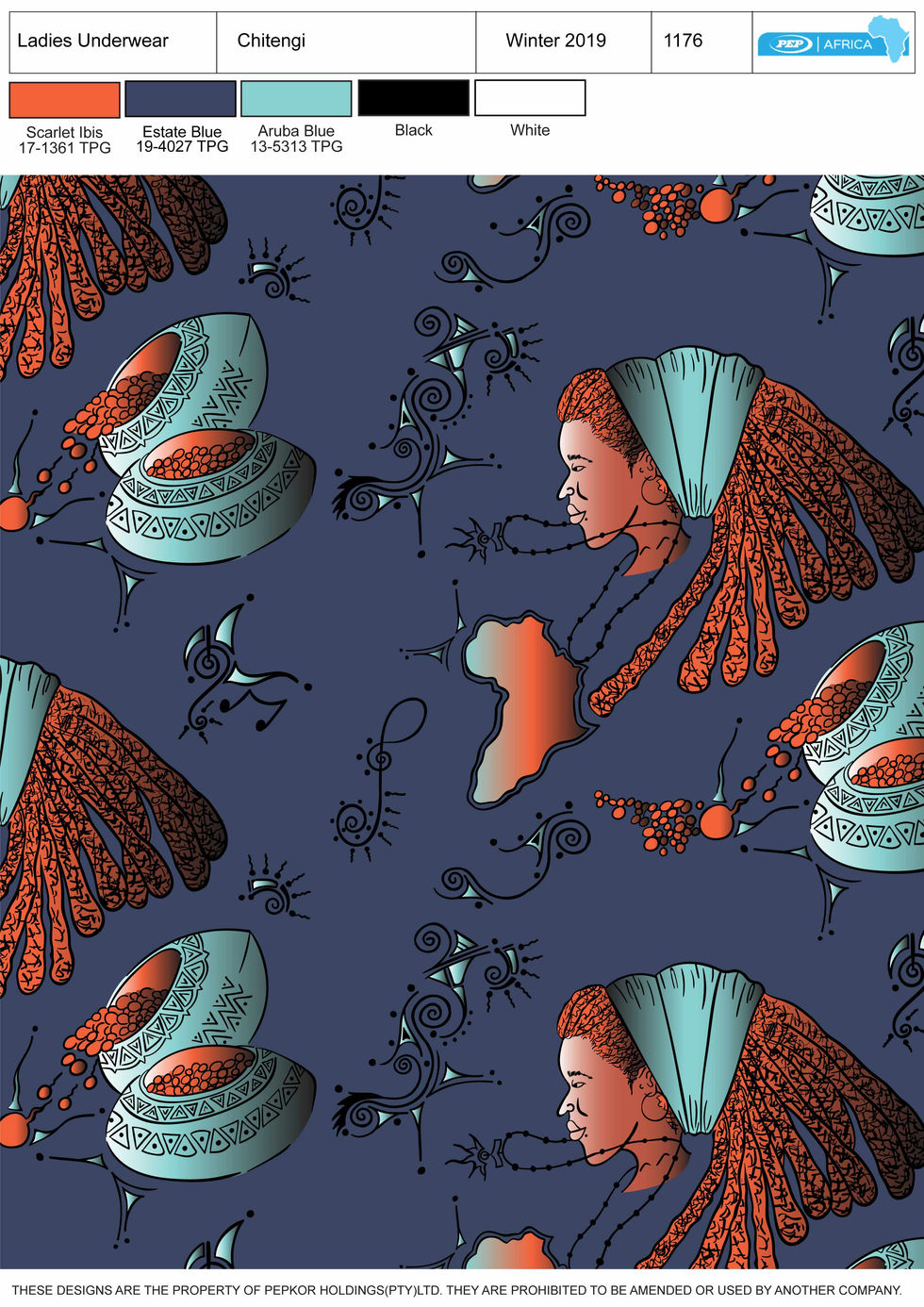 Chitengi Fabric Design