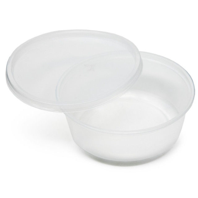 Thumbnail: Storage Containers 8 oz Plastic Deli Containers with Lids