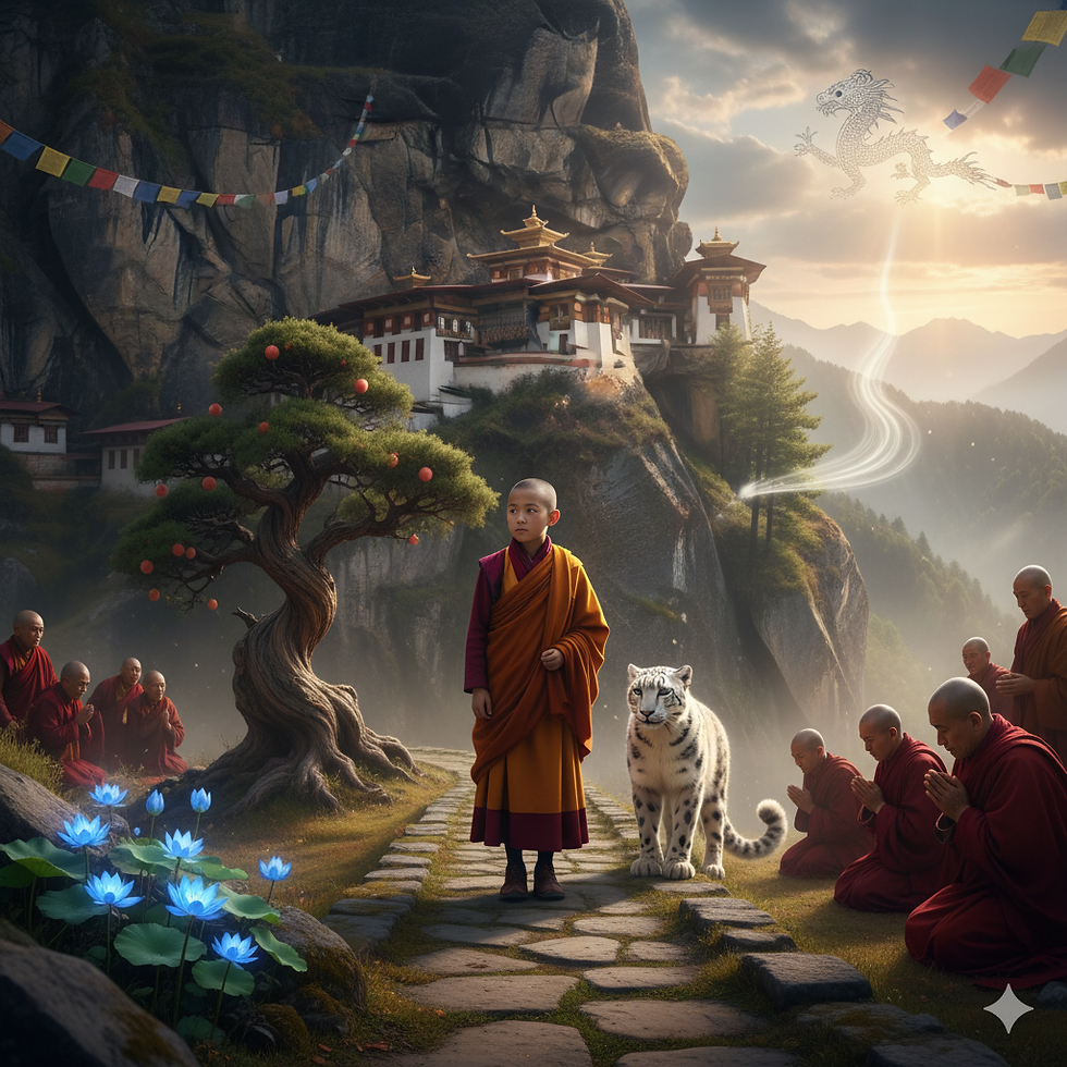 轉世記憶的呼喚:布丹皇族靈童阿旺吉美的「五個奇蹟」朝聖記