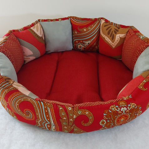 Beautiful, one-of-a-kind designer pet bed