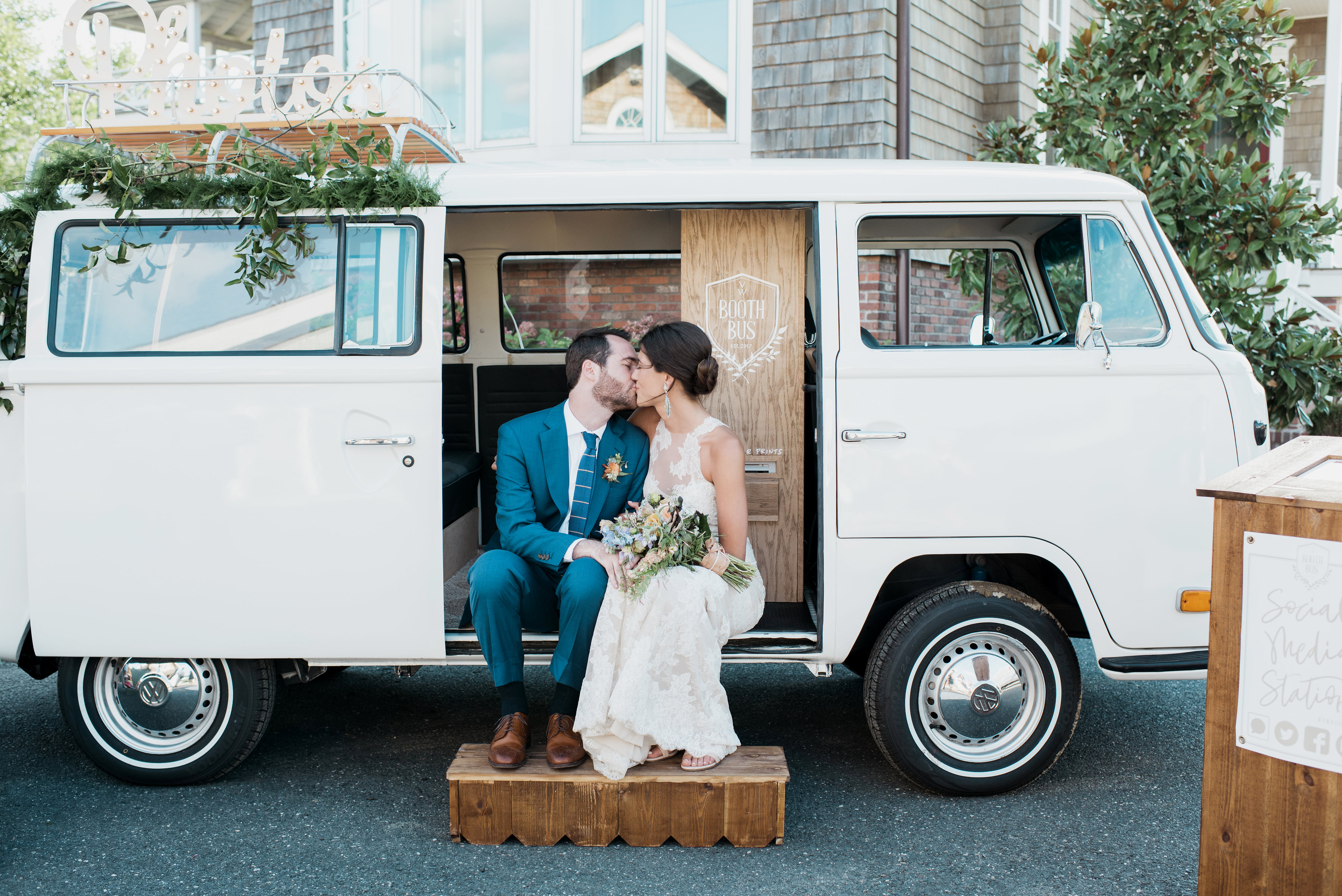 vintage bus photo booth