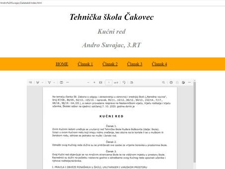 LV 21: Navigacija, izbornici, galerija slika