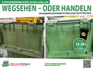 Containerreinigung Wallisellen – Rückstandslos & Fair | ABContainer.ch