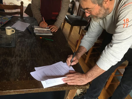 Raison d'être et AG constitutive de l'association