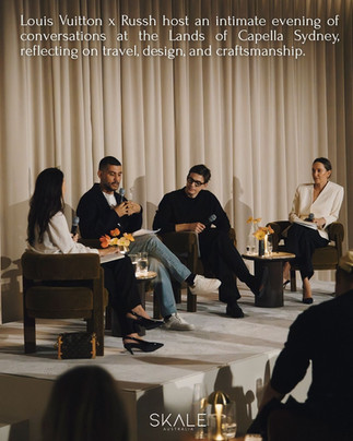 Panel discussion Louis Vuitton Russh House of Travel