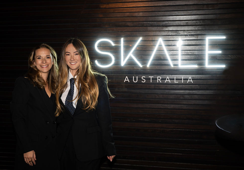 Sophie Seymaux and Julie Kim, founders of Skale Australia.