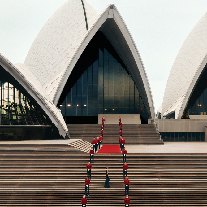 Cartier bellboys red carpet sydney opera house