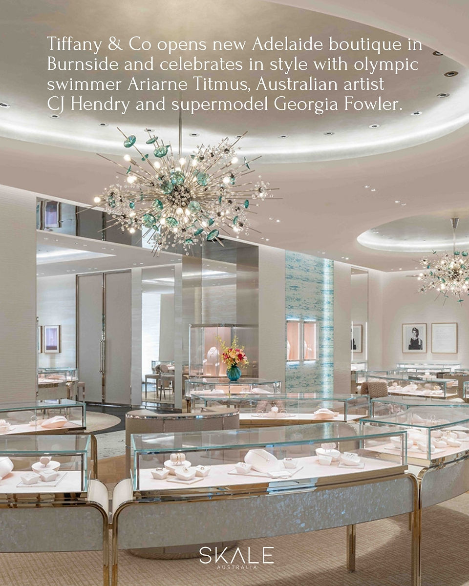Tiffany & Co opening Burnside Adelaide