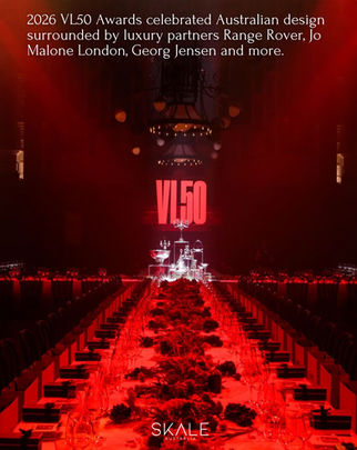 Vogue Living VL50 red dinner 2026 Range Rover