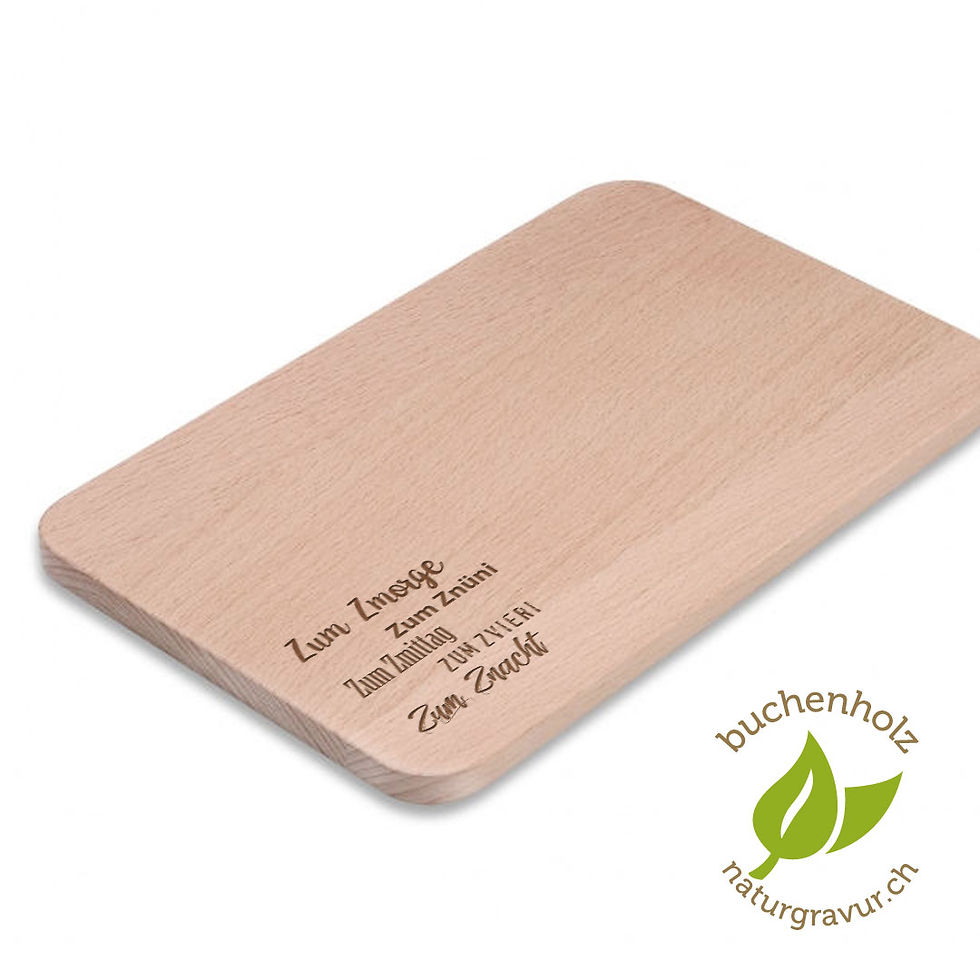 «DE GANZI TAG» SCHNEIDEBRETTCHEN