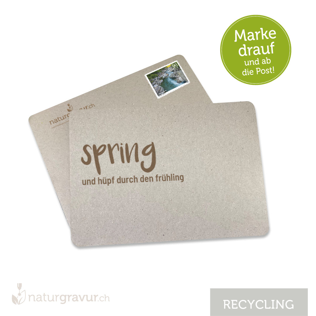 SPRING DURCH DEN FRÜHLING