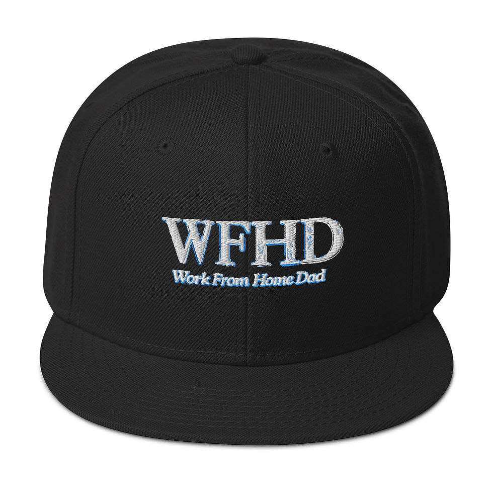 Thumbnail: Work From Home Dad Snapback Hat