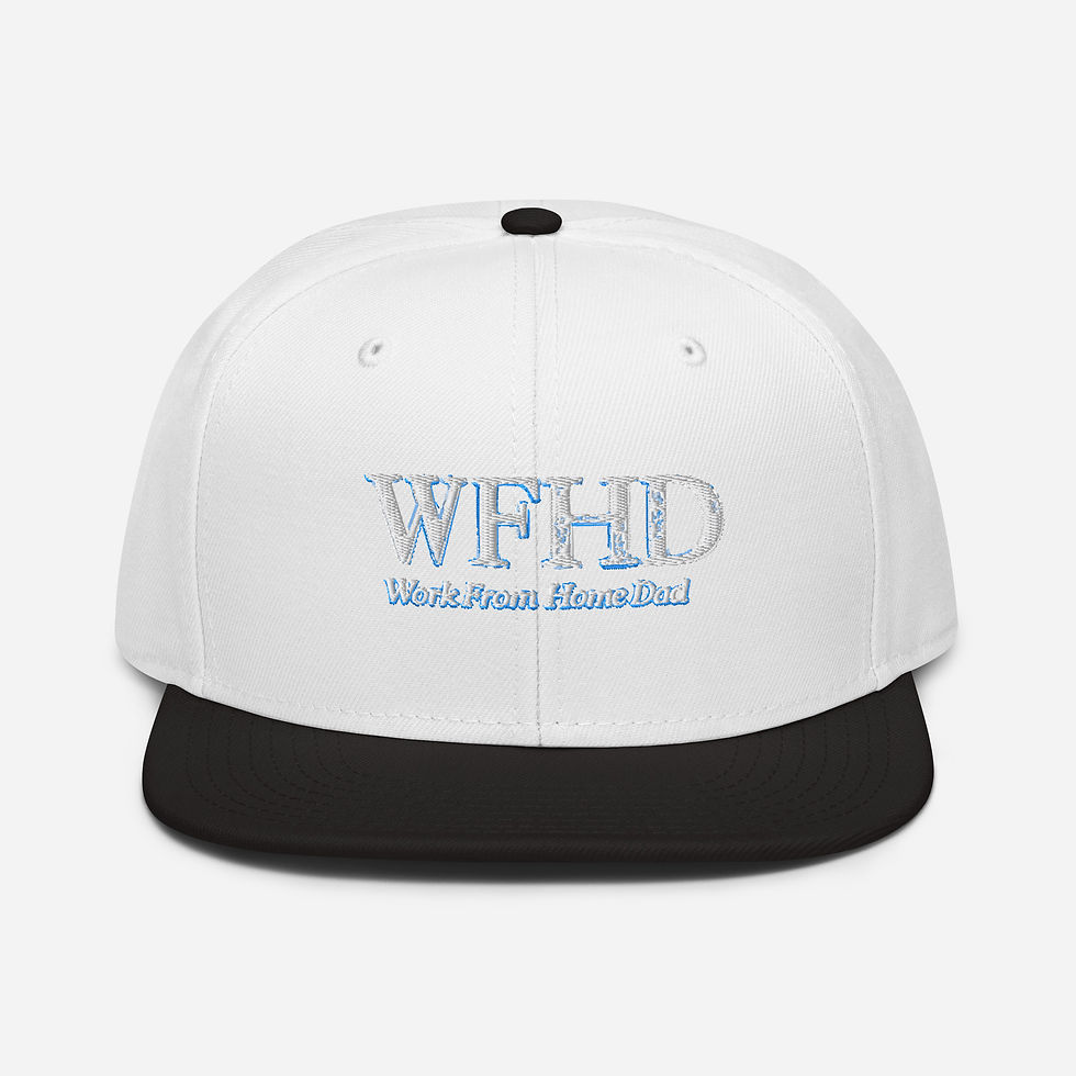 Thumbnail: Work From Home Dad Snapback Hat