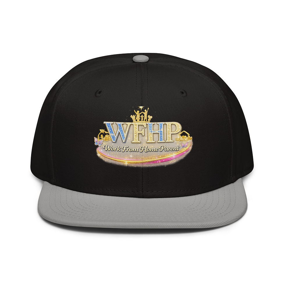 Thumbnail: Work From Home Parent Snapback Hat