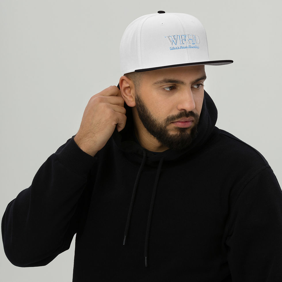 Thumbnail: Work From Home Dad Snapback Hat