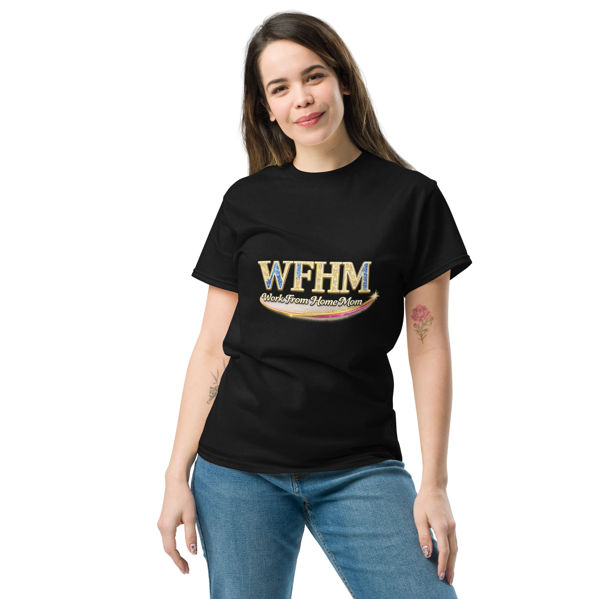 Work From Home Mom classic tee