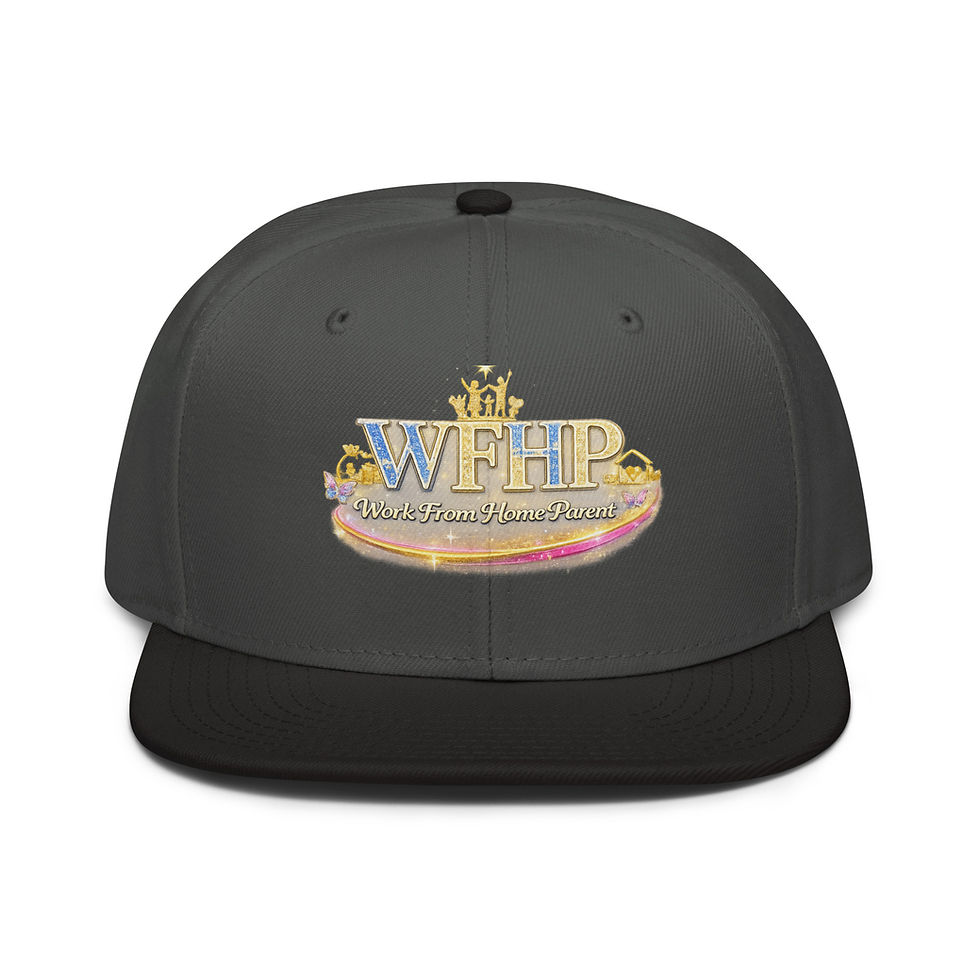 Thumbnail: Work From Home Parent Snapback Hat
