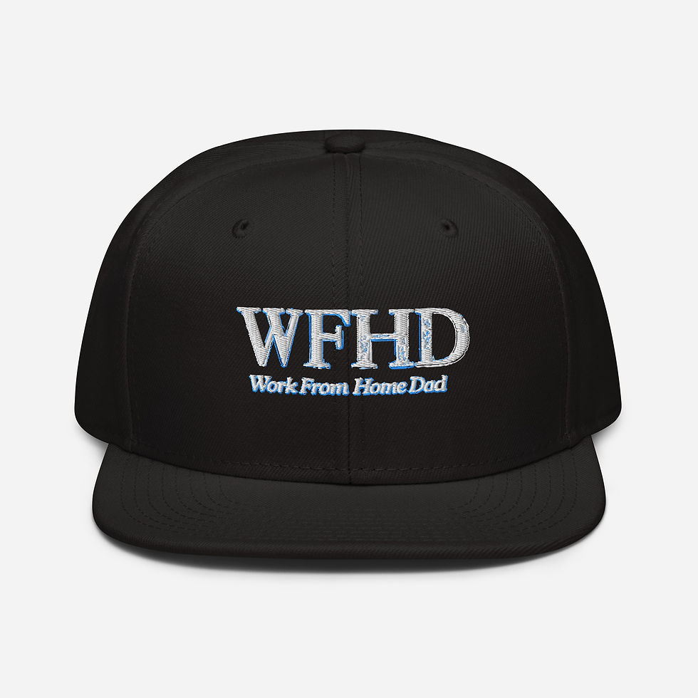 Thumbnail: Work From Home Dad Snapback Hat