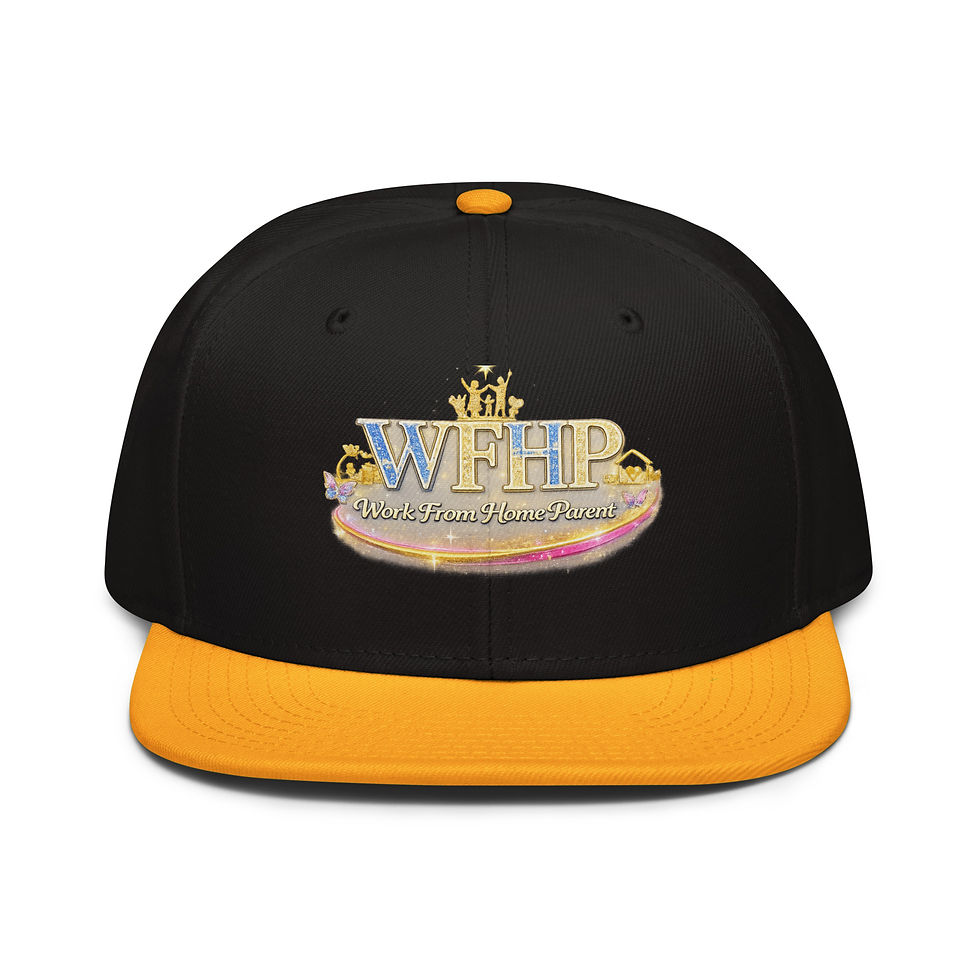 Thumbnail: Work From Home Parent Snapback Hat