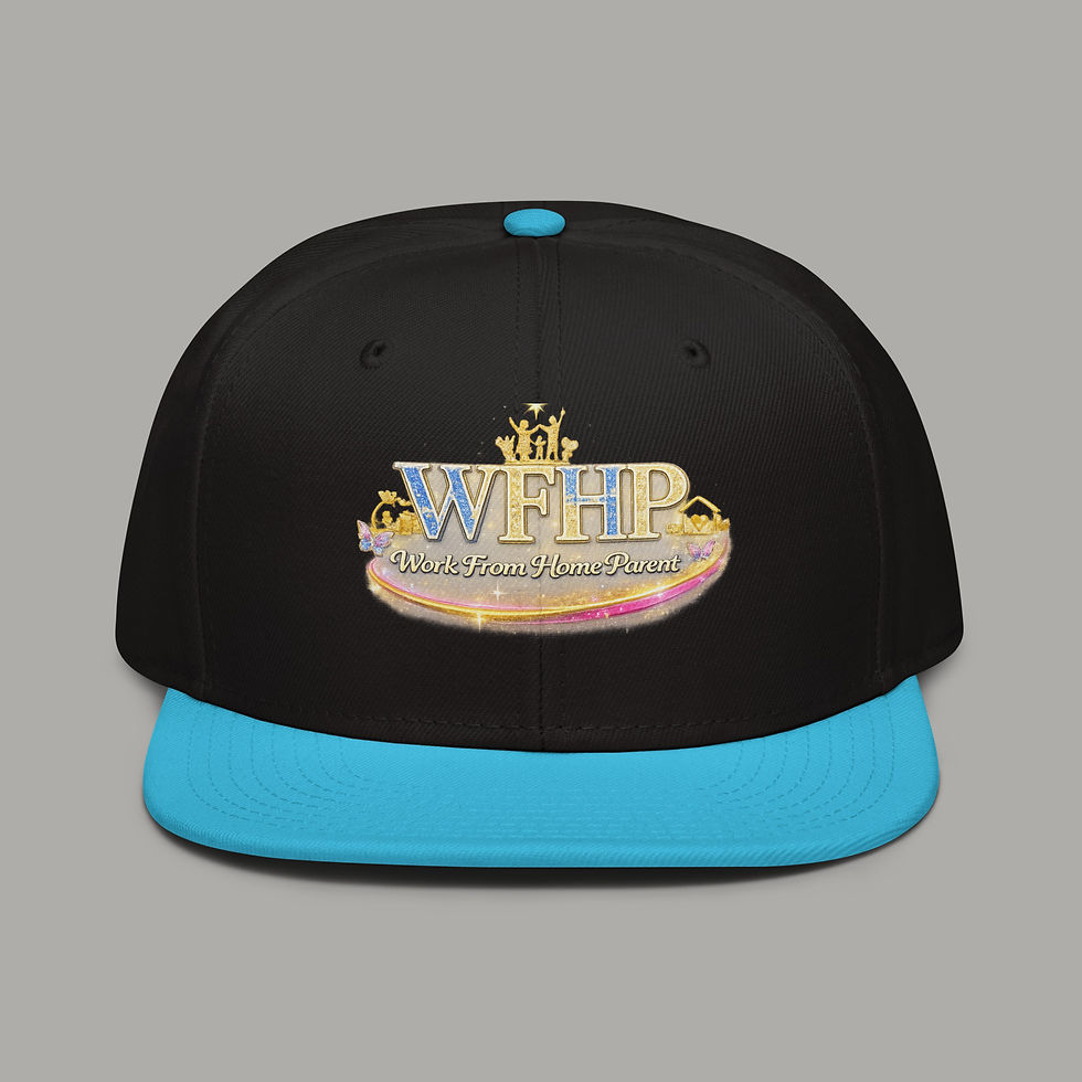 Thumbnail: Work From Home Parent Snapback Hat