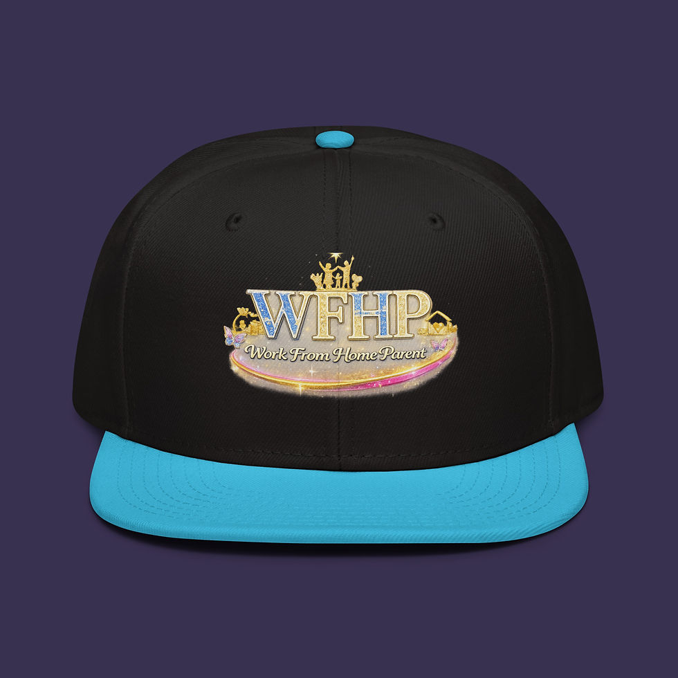 Thumbnail: Work From Home Parent Snapback Hat