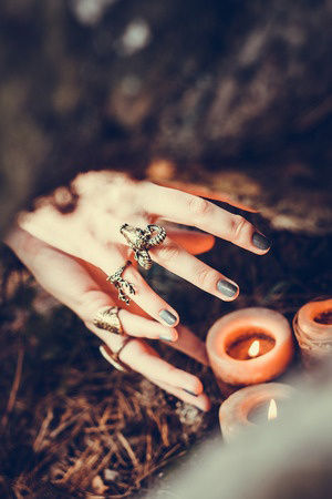 Magickal hands directing energy.