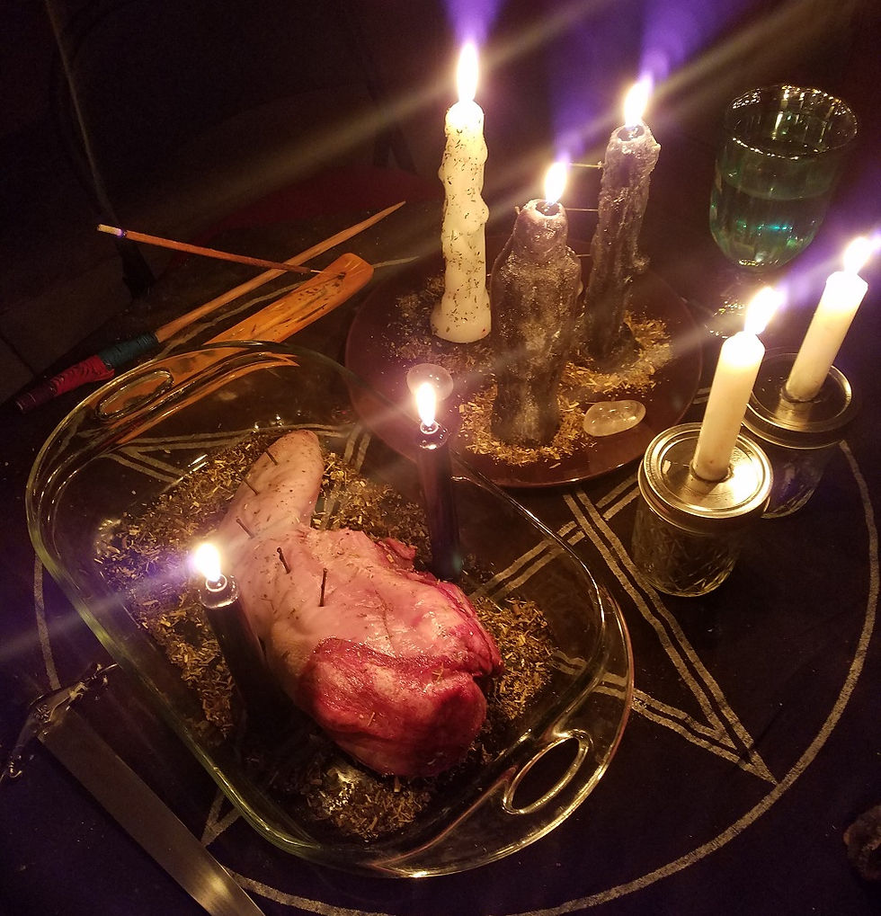 Candles and a Deer's Tongue