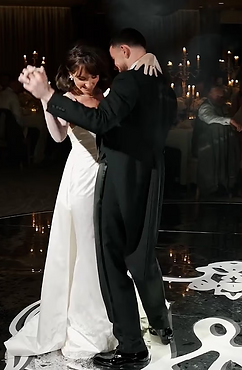 Megan McKenna and Oliver Burke