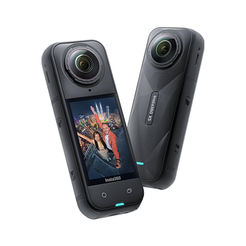 insta360 X5 - Waterproof 8K 360° Action Camera, Leading Low Light, Invisible Selfie Stick Effect, Rugged and Replaceable Lens, 3-Hour Battery, Built-in Wind Guard, Stabilization...