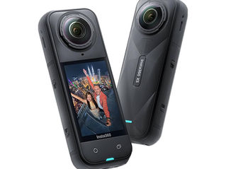 insta360 X5 - Waterproof 8K 360° Action Camera, Leading Low Light, Invisible Selfie Stick Effect, Rugged and Replaceable Lens, 3-Hour Battery, Built-in Wind Guard, Stabilization...