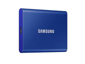 Samsung T7 Portable SSD - 1 TB - USB 3.2 Gen.2 External SSD Indigo Blue (MU-PC1T0H/WW)