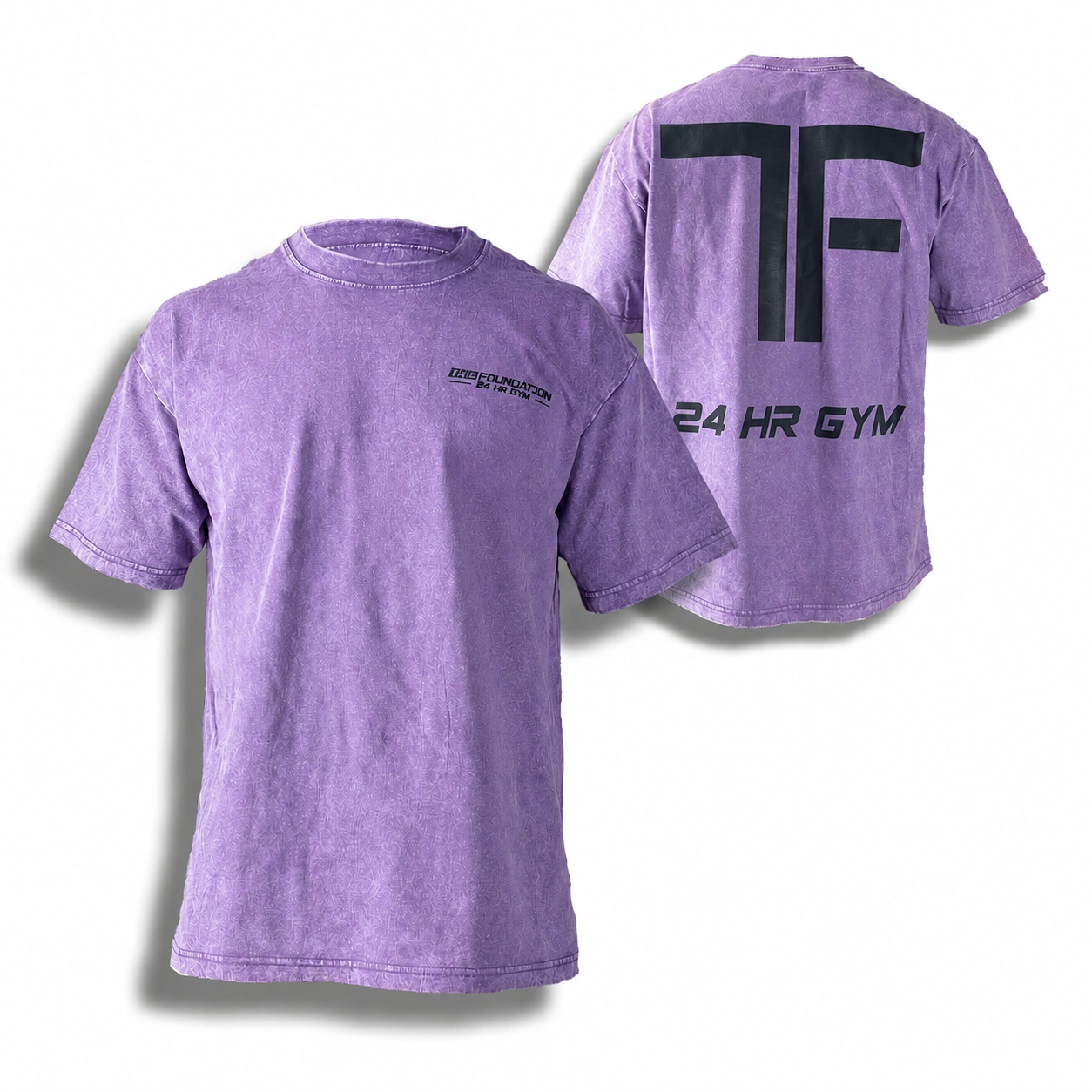 The Foundation Oversized Tee Purple