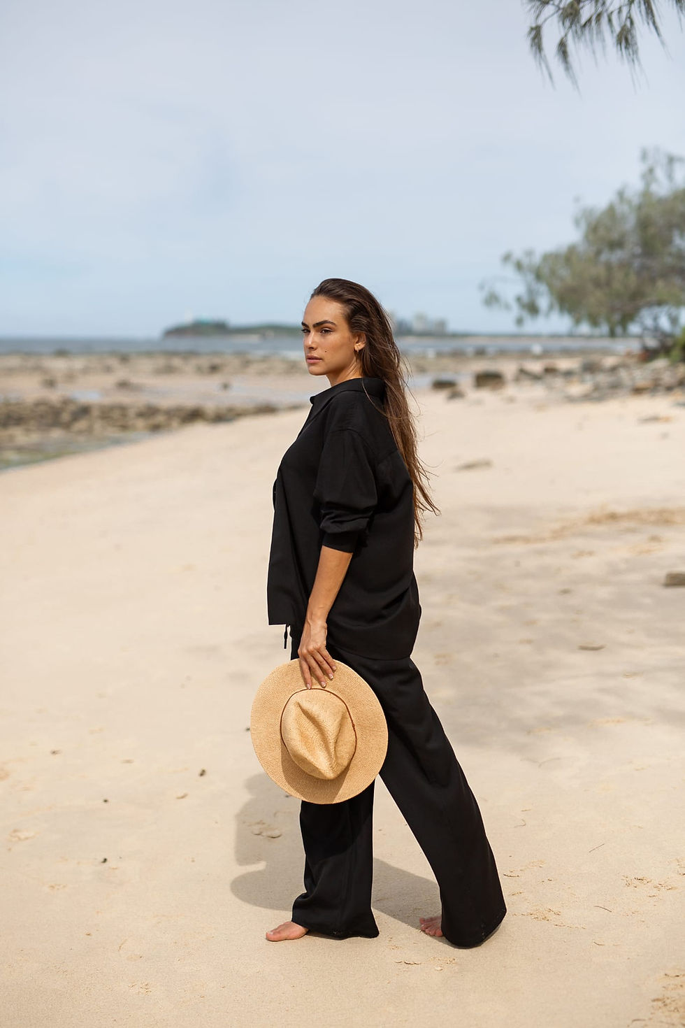 Thumbnail: Freedom Wide Leg Pants - Black