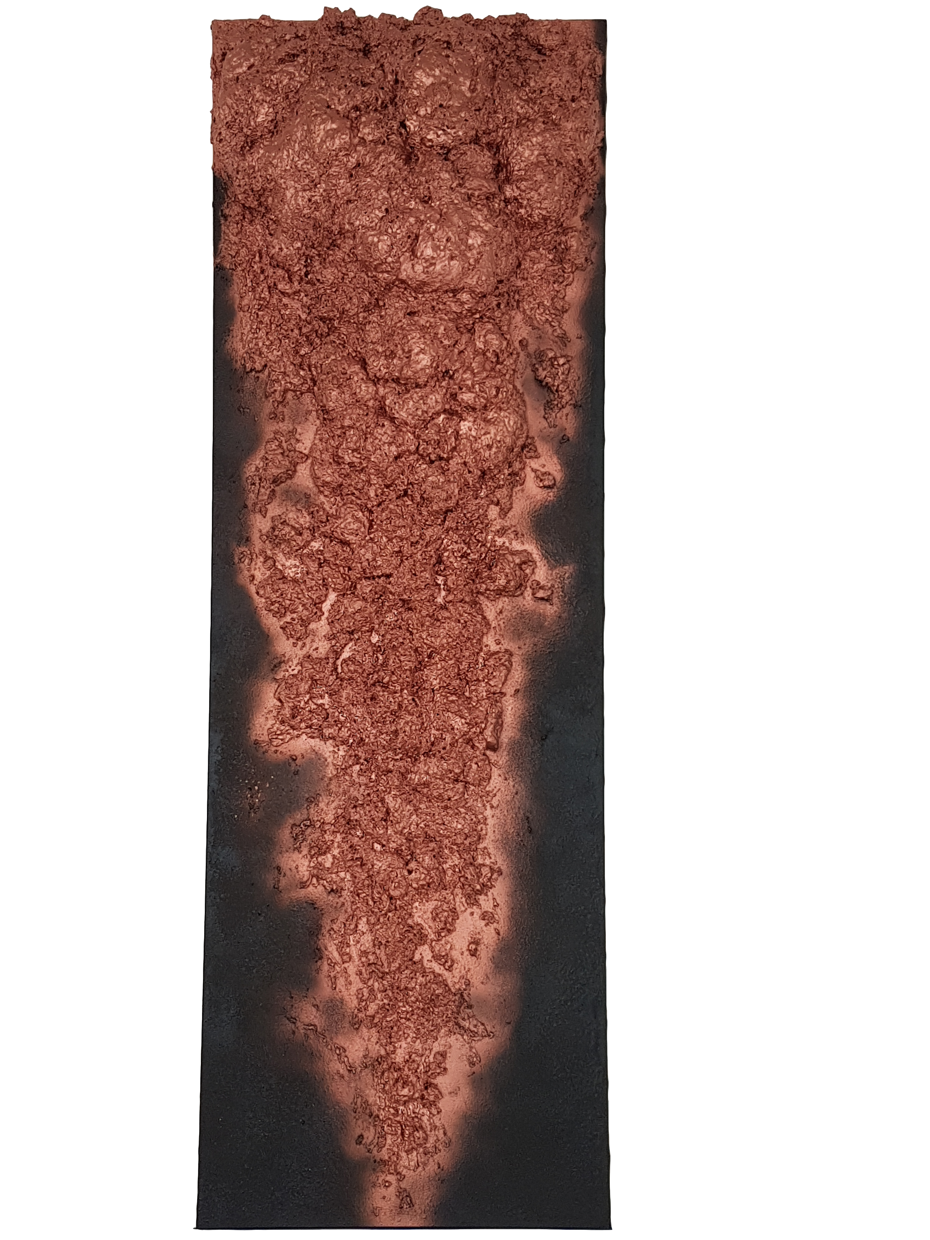 Tableau noir et cuivre 3D XXL