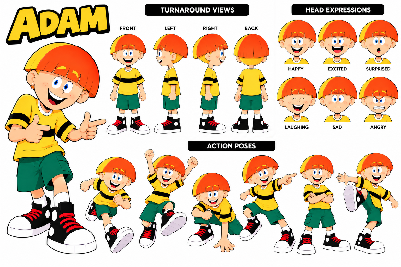 Adam — pose from the uploaded character sheet