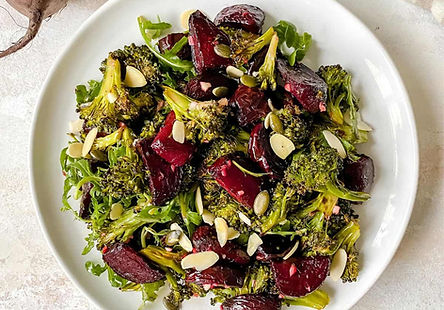 Beetroot Broccoli Salad