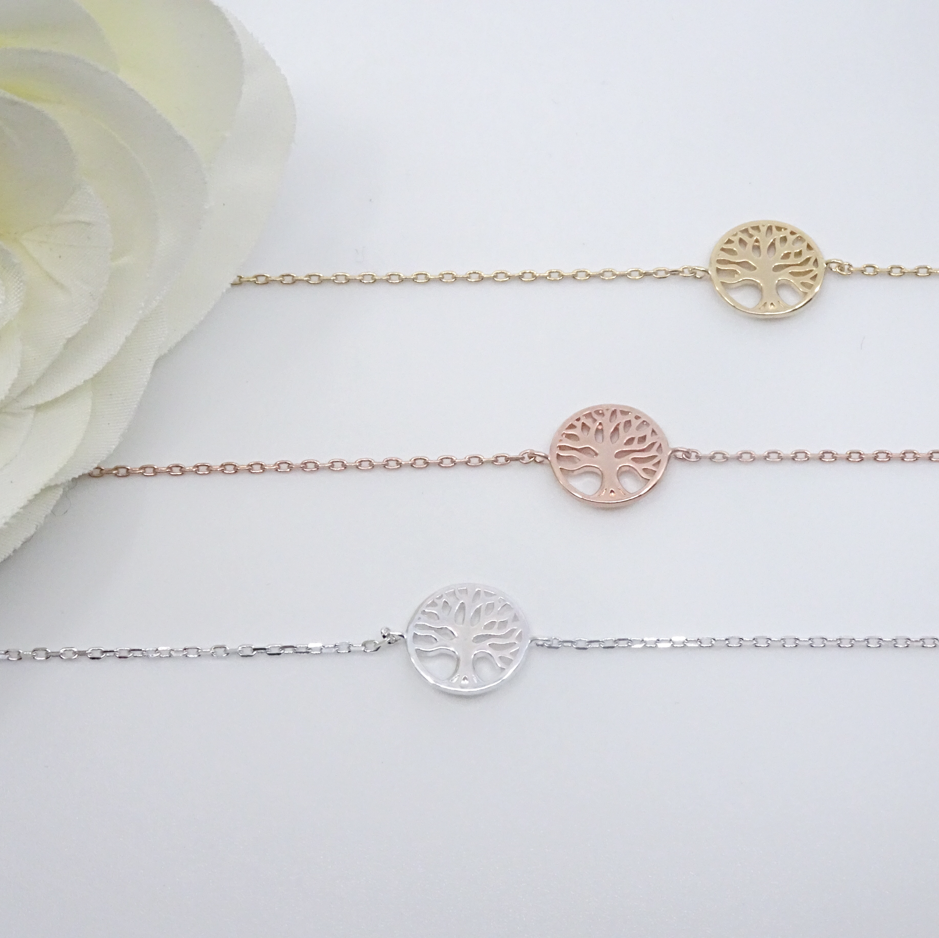 Tree of Life Chain Bracelet