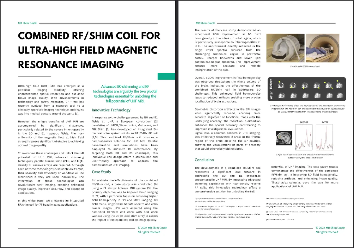 MR Shim mri shimming