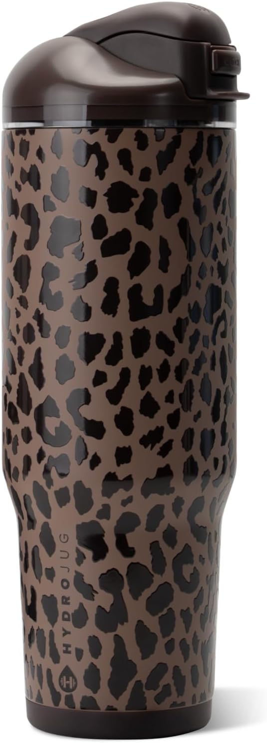 Thumbnail: HydroJug Ease2o 40oz Insulated Water Bottle, Straw & Chug Lid, Dune