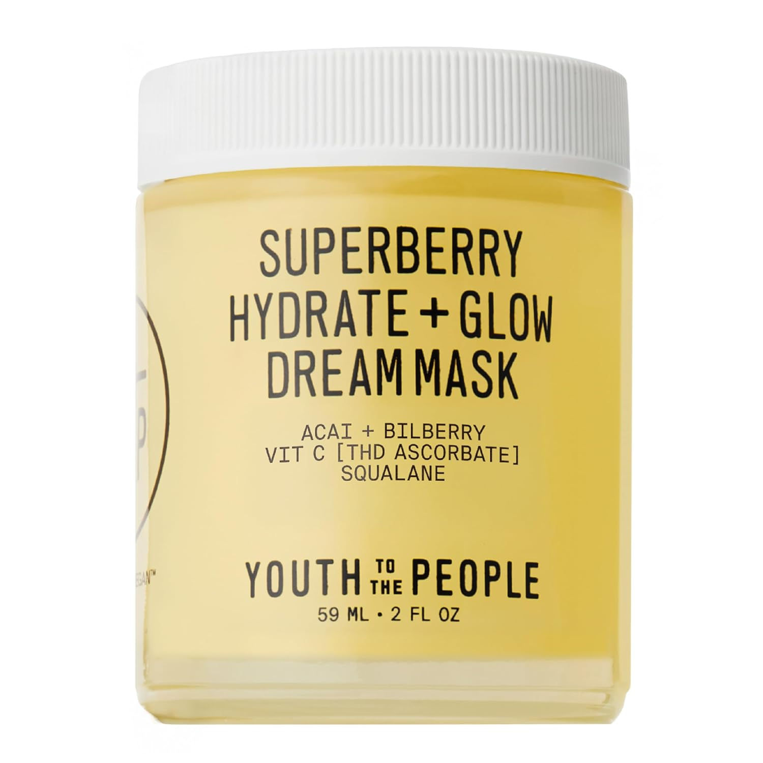 Youth To The People Superberry Dream Mask - Hydrate + Glow Face Moisturizer