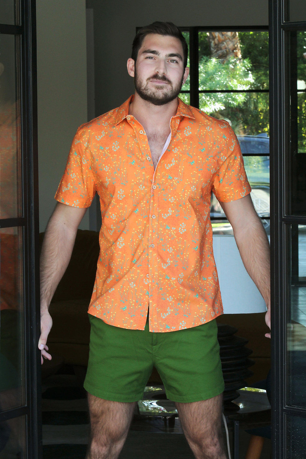Thumbnail: The Alicante Perfect Cut Short Sleeve Button-Down Shirt