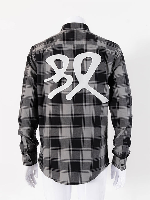 Thumbnail: HL plaid shirt puff