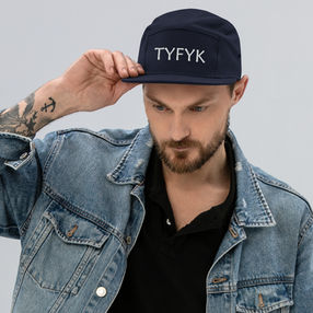 TYFYK 5-panel-camper-navy-blue Hat 