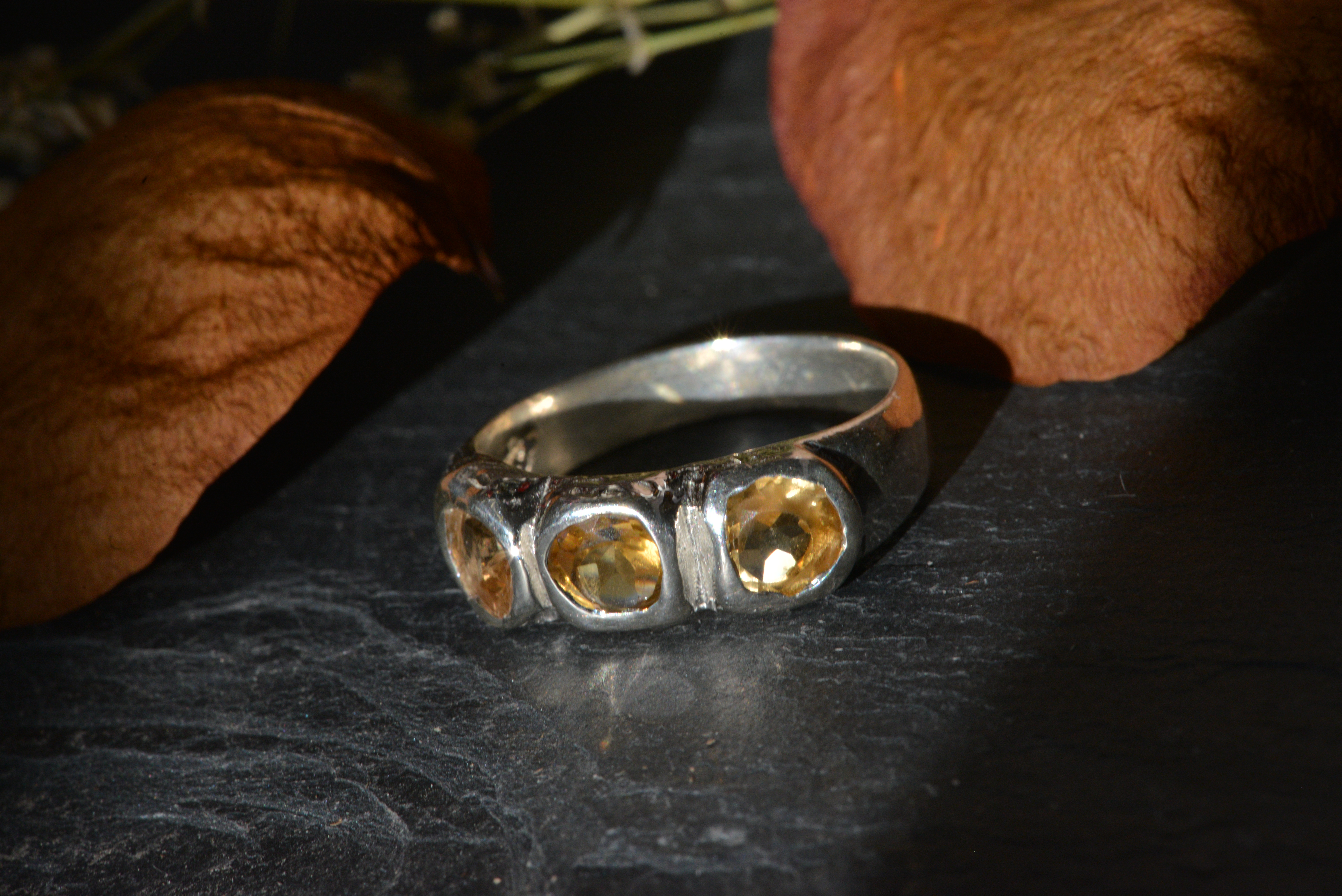 Organic Trinity Ring