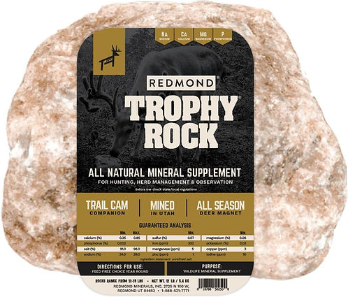 Redmond Trophy Rock Mineral